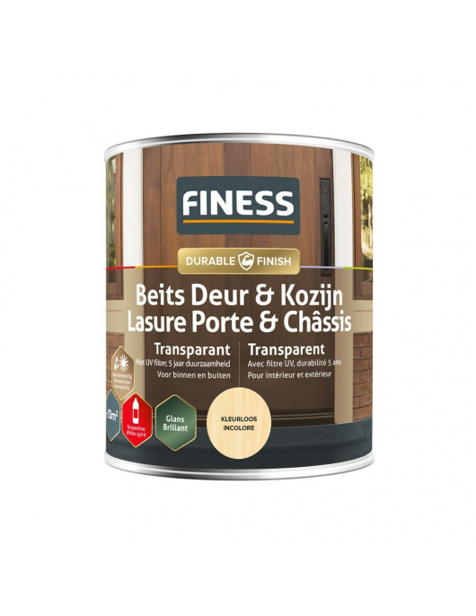 FINESS BEITS D&K TR GL 750ML 2530 KLEURLOOS