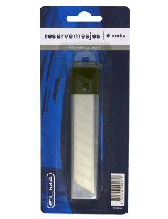ELMA AFBREEKMES 18MM STAAL RESERVE BLISTER