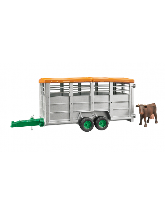 VEETRANSPORTAANHANGER MET KOE 1:16