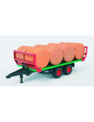 BALENTRANSPORTER MET 8 RONDE HOOIBALEN 1:16 BALENTRANSPORTER MET 8 RONDE HOOIBALEN 1:16