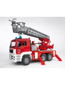 MAN BRANDWEERWAGEN MET LADDER EN WATERPOMP 1:16