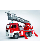 MAN BRANDWEERWAGEN MET LADDER EN WATERPOMP 1:16