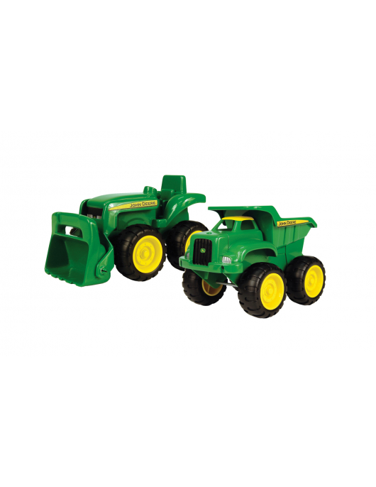 JOHN DEERE ZANDBAK KIEPWAGEN & TRACTOR