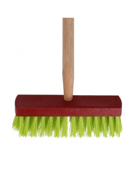 KINDERBEZEM ROOD/GROEN COMPL