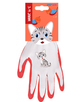 KINDERWERKHANDSCHOENEN - POES - 3-4 JAAR