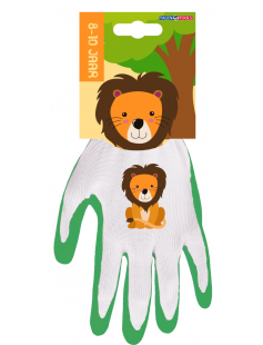 KINDERWERKHANDSCHOENEN - LEEUW - 8-10 JAAR