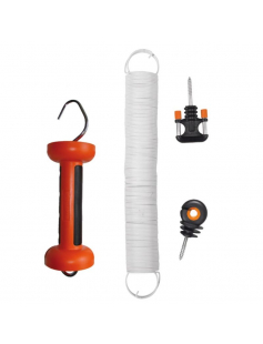 VERENDE HEKAFSLUITER WIT 5M