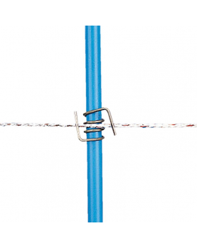 VERSTELBAAR RVS VEERTJE VOOR KUNSTSTOF PAAL 13MM (10)