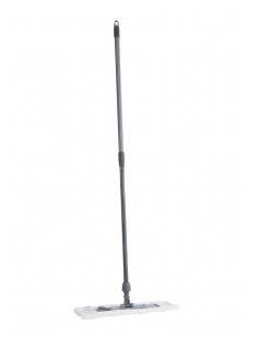 VLOERMOPSET COMPLEET MET MOP EN STEEL 40CM STEELLENGTE 135CM