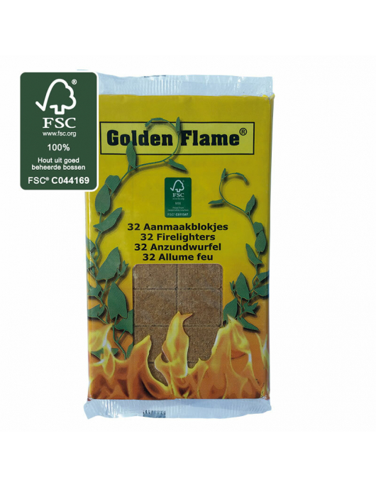 AANMAAKBLOKJES FSC BRUIN (32 ST.) AANMAAKBLOKJES FSC BRUIN (32 ST.)