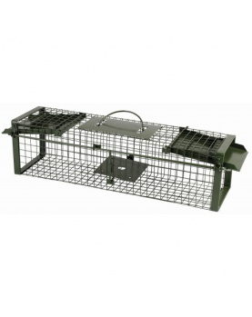 VANGKOOI RAT MET 2 INGANGEN 60 X 17 X 16,5 CM