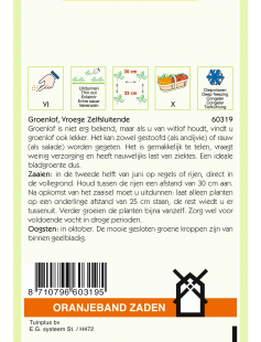 OBZ GROENLOF VROEGE ZELFSLUITENDE