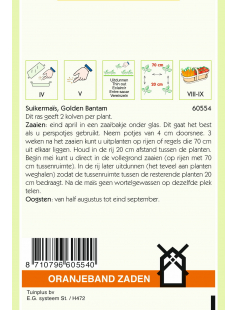 OBZ SUIKERMAIS GOLDEN BANTAM