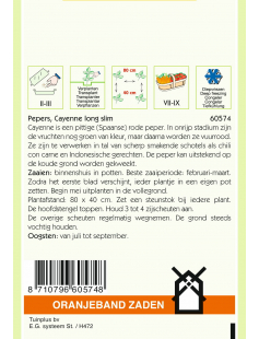 OBZ PEPERS DE CAYENNE LONG SLIM