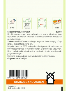 OBZ SALADE MENGSEL BABY-LEAF