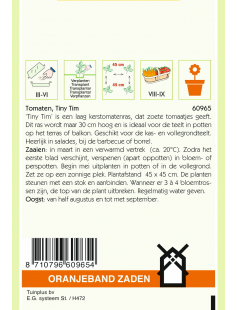 OBZ TOMATEN TINY TIM (KERS-/BALKONTOMATEN)