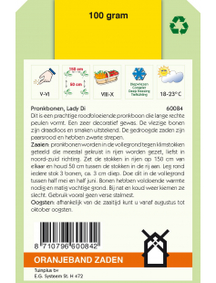 OBZ PRONKBONEN LADY DI, 100G