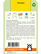 OBZ TUINBONEN DRIEMAAL WIT, 100G