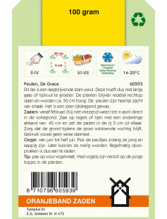 OBZ PEULEN DE GRACE, 100G
