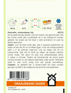 OBZ PETERSELIE AMSTERDAMSE SNIJ