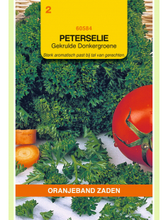 OBZ PETERSELIE GEKRULDE DONKERGROENE