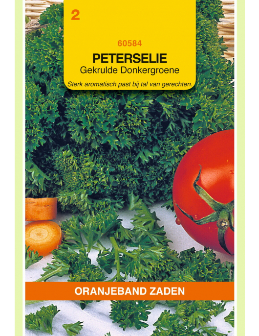 OBZ PETERSELIE GEKRULDE DONKERGROENE