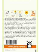 OBZ ESCHSCHOLTZIA, SLAAPMUTSJE ENKELBLOEMIG GEMENGD OBZ ESCHSCHOLTZIA, SLAAPMUTSJE ENKELBLOEMIG GEMENGD