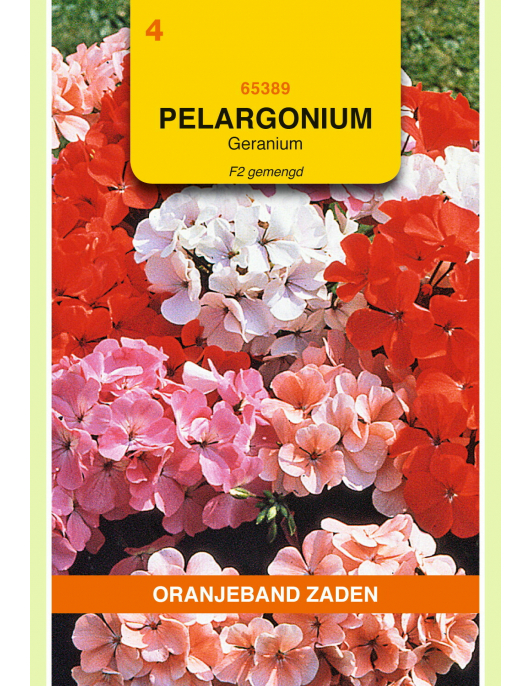 OBZ PELARGONIUM, GERANIUM F2 GEMENGD OBZ PELARGONIUM, GERANIUM F2 GEMENGD