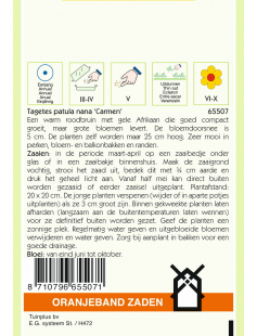 OBZ TAGETES, AFRIKAAN CARMEN