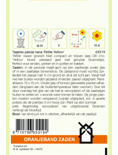 OBZ TAGETES, AFRIKAAN PETITE YELLOW