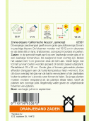 OBZ ZINNIA CALIFORNISCHE REUZEN GEMENGD