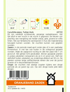 OBZ CUCURBITA, SIERKALEBAS TURKSE MUTS