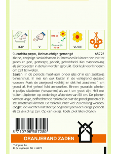 OBZ CUCURBITA, SIERKALEBAS KLEINVRUCHTIG GEMENGD