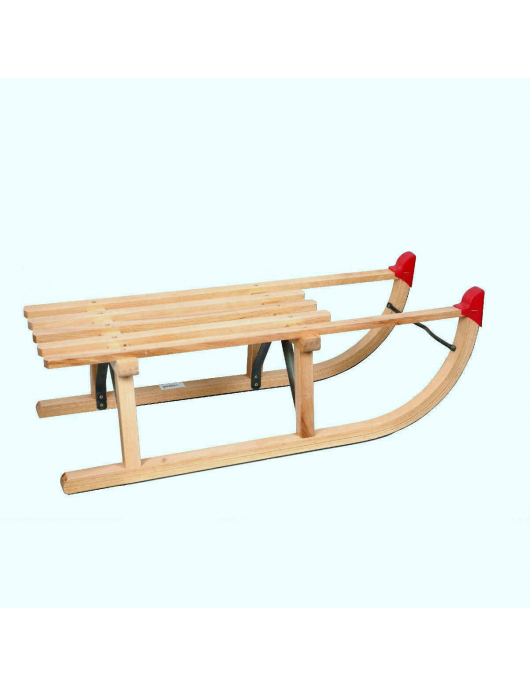 SLEDE HOUT, TYPE DAVOS 100CM SLEDE HOUT, TYPE DAVOS 100CM