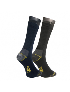 SOK STAPPYELLOW, -ALL-ROUND LIGHT-, á 2PR, ZWART- 47/50