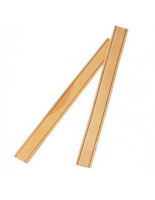 KLOMPRIEM LEER PER PAAR