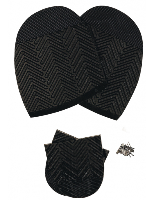 P.V.C.ZOLEN+HAKKEN ZWART 40-48 P.V.C.ZOLEN+HAKKEN ZWART 40-48