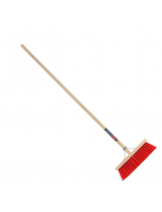 BEZEM - NYLON - 35 CENTIMETER - ZONDER STEEL