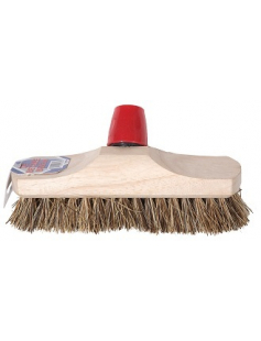 LUIWAGEN - SCHROBBEZEM - UNION - MET DUL - 22 CENTIMETER - ZONDER STEEL