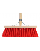 TALEN TOOLS – BEZEM – NYLON – 35 CENTIMETER – HOUTEN STEEL – 140 CENTIMETER