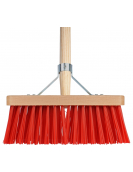 TALEN TOOLS – BEZEM – NYLON – 28 CENTIMETER – HOUTEN STEEL – 140 CENTIMETER
