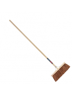 STADSBEZEM - NATUURVEZEL - 41 CM - HOUTEN STEEL - 140 CM