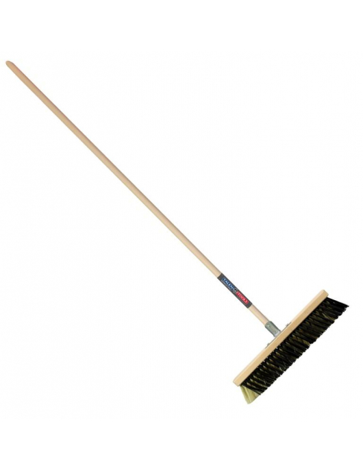 TALEN TOOLS - X-BEZEM - BINNENBEZEM - KOKOS - MET DUL - 40 CM - HOUTEN STEEL - 160 CM