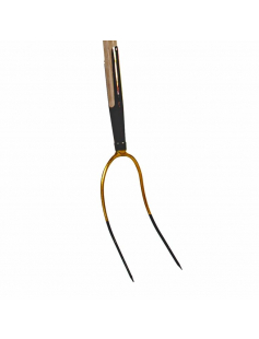 HOOIVORK - 2 TANDEN - MET VEERBUS - ESSENHOUTEN STEEL - 150 CM