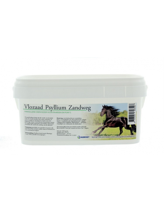 AGRIVET VLOZAAD PSYLLIUM ZANDWEG 1KG