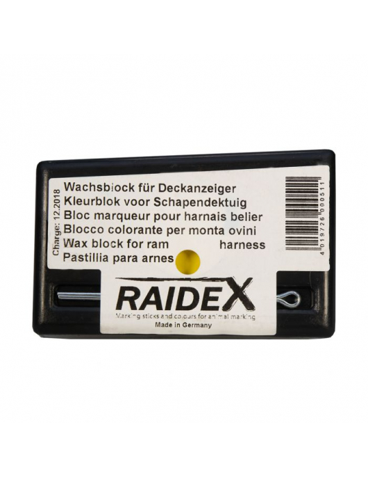KLEURBLOKKEN RAIDEX GEEL