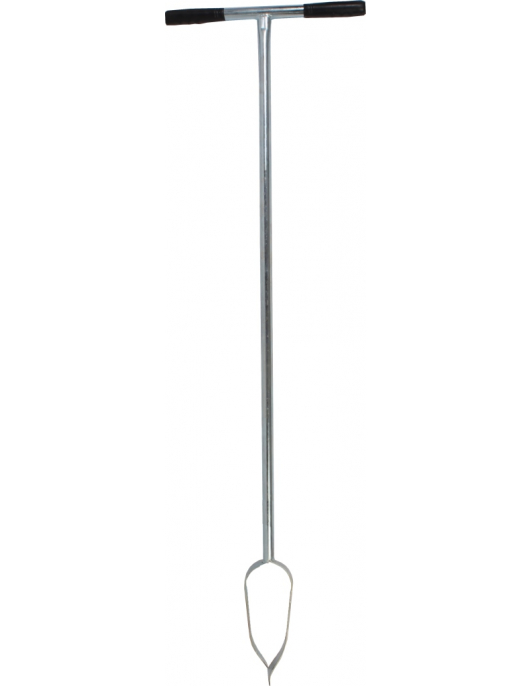 TALEN TOOLS – GRONDBOOR – VERZINKT STAAL – 10 CM – RUBBEREN HANDVATTEN