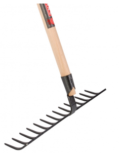 TALEN TOOLS – TUINHARK – GESMEED – PROFESSIONEEL – 14 TANDEN – ESSENHOUTEN STEEL – 160 CM TALEN TOOLS – TUINHARK – GESMEED – PROFESSIONEEL – 14 TANDEN – ESSENHOUTEN STEEL – 160 CM