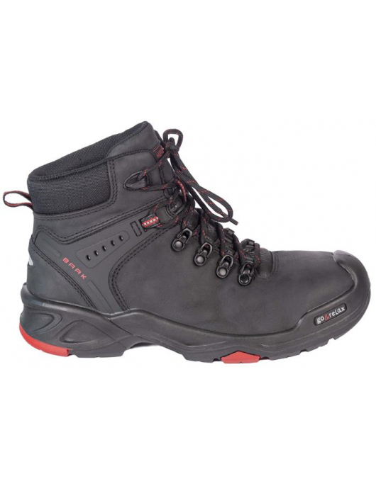 WERKSCHOEN BAAK BROOKLYN S3 HOOG ZWART + KRUIPN. 38 t/m 50