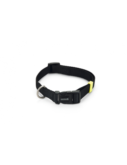 BZ NYLON HALSBAND UNI ZWT 35-50X20